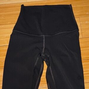Dark grey ululemon 25 length leggings size 0